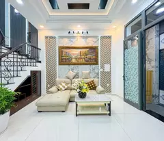 Mặt tiền hẻm kinh doanh, Nhà 4 Tầng, Tặng nội thất, 5x12, Sân Thượng, 165 Nguyễn Thị Thập, Tân Phú