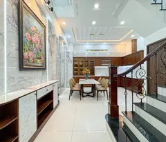 Mặt tiền hẻm kinh doanh, Nhà 4 Tầng, Tặng nội thất, 5x12, Sân Thượng, 165 Nguyễn Thị Thập, Tân Phú
