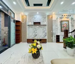 Mặt tiền hẻm kinh doanh, Nhà 4 Tầng, Tặng nội thất, 5x12, Sân Thượng, 165 Nguyễn Thị Thập, Tân Phú