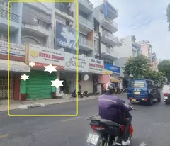 Cho thuê nhà Mặt tiền Trương Vĩnh Ký 76m2, 2Lầu - GẦN NGÃ 4