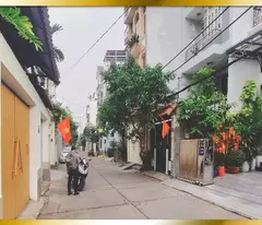 CHO THUÊ TÒA NHÀ VĂN PHÒNG – HẺM Ô TÔ RỘNG, 1 XẸT THÔNG – GẦN SÂN BAY, BẠCH ĐẰNG, P3, GÒ VẤP