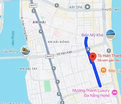 Vị trí cực đẹp - Bán nhà Tô Hiến Thành sát biển Mỹ Khê trung tâm du lịch biển.