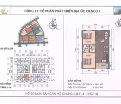 Cần bán gấp căn hộ 65m² tầng 7 hướng Nam view thoáng, full nội thất, tại KĐT Thanh Hà Cienco 5!