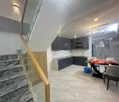 NHÀ 4 TẦNG (4x17) CÁCH MẶT TIỀN NGUYỄN THỊ BÚP 100M, Q12 GIÁ ĐẦU TƯ