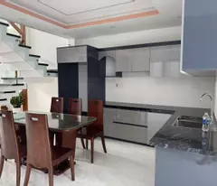 NHà Đẹp  3 Tầng DT khủng 138m2 SHR 3PN Th ới Tam Thôn Hóc Môn  Hẻm 8m Sát Quận 12