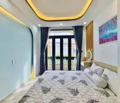 NGUYỄN VĂN ĐẬU - BÌNH THẠNH, 4 TẦNG BTCT, 3PN, NỞ HẬU, GIÁ NHỈNH 5 TỶ
