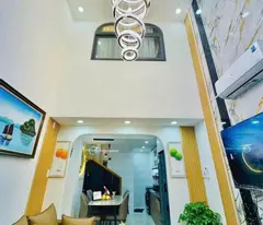 NGUYỄN VĂN ĐẬU - BÌNH THẠNH, 4 TẦNG BTCT, 3PN, NỞ HẬU, GIÁ NHỈNH 5 TỶ