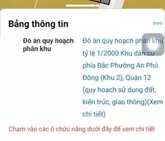 Gấp Bán miếng đất (47x50) đường D3 Sông Sài Gòn vào 30m, An Phú Đông, Q12