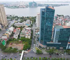 Bán nhà mặt phố trục chính liên kết các quận Tây Hồ, Ba Đình, Cầu Giấy, mặt tiền 14m, gần 400m2 x