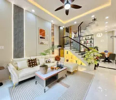 BÁN NHÀ HẺM Ô TÔ, 48M2 3 TẦNG, 3PN, THỐNG NHẤT GÒ VẤP, TẶNG NỘI THẤT, GIÁ 5.x TỶ