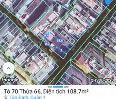 Bán Gấp Căn Góc 3 MT Đinh Công Tráng, Nguyễn Hữu Cầu Q1 DT 106m2