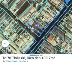 Bán Gấp Căn Góc 3 MT Đinh Công Tráng, Nguyễn Hữu Cầu Q1 DT 106m2