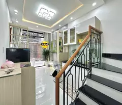 SIÊU PHẨM - NHÀ ĐẸP 3 TẦNG FULL NỘI THẤT - MẶT TIỀN P17, PHÚ NHUẬN - Ô TÔ TỚI NHÀ - 4 TỶ.