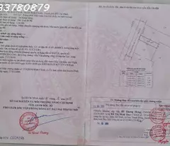 BÁN ĐẤT THỔ CƯ 107M2 GIÁ HỜI - HOÀNG PHAN THÁI, BÌNH CHÁNH, HCM - 3.3 TỶ - SỔ HỒNG