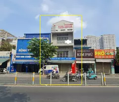 Cho thuê nhà Mặt tiền Lũy Bán Bích 124m2, 3Lầu - GẦN UBND QUẬN TÂN PHÚ