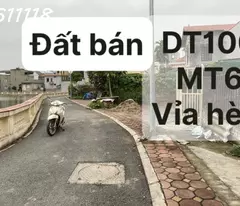 Hiếm,Bán đất đông dư Gia Lâm,ô tô tránh,vỉa hè 3m,view hồ sinh thái,100m,MT6m,5 tỷ