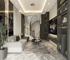 BÁN NHÀ  5 tầng 3PN, 6.5 tỷ - Nguyễn Chính, Hoàng Mai - Nội thất xịn, sân rộng