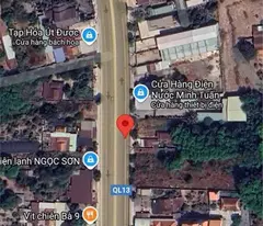 Bán đất mặt tiền Quốc Lộ 13 Tân Định, Tp Bến Cát, Bình Dương.