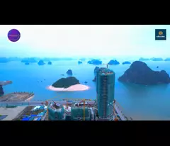 mặt biển Vân Đồn thuộc KĐT Du lịch và Bến cảng cao cấp Ao Tiên, huyện Vân Đồn, tỉnh Quảng Ninh