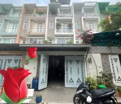 Mặt Tiền 10M, Khu Phân Lô, Tam Bình Thủ Đức, DT 80m2 ( 5.2 x !6 ) 4 Tầng, chỉ 7ty.