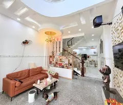 BÁN NHÀ 4 TẦNG BTCT– 60m2- SÁT MẶT TIỀN KÊNH TÂN HÓA–NHỈNH 6 TỶ