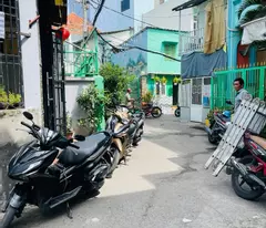 [P3Q8],  NHÀ 4 LẦU. MẶT TIỀN HẺM XE HƠI, TẠ QUANG BỬU. CHỈ 7 TỶ