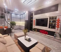 Bán nhà 4 tầng 45m² Trương Định, Tân Mai - 6.9 tỷ - Full nội thất