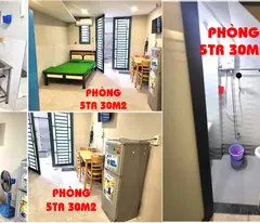 PHÒNG TRỌ TÂN BÌNH -SẠCH SẼ -GIÁ RẺ CHỈ TỪ 5TR DIỆN TÍCH 30M2
