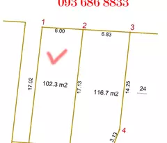 HÀ NỘI - MẶT ĐƯỜNG 8M - CHỈ CÒN LẠI 1 LÔ 102.3M2