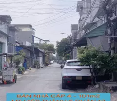 Bán nhà 101m2 cấp 4 mt Hiệp Thành 6 - Q12 , thu nhập 7tr/tr , sát chợ Hiệp Thành , 4 tỷ nhỉnh