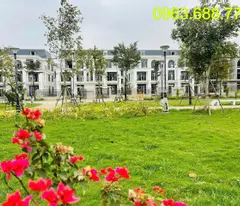 View Công viên Bán BT Hud Mê Linh 300m.6x triệu.sổ lâu dài