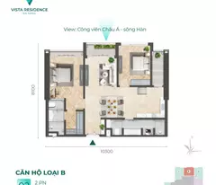 CẦN VỐN BÁN GẤP căn hộ Vista 2PN 76m2 VIEW SÔNG HÀN giá SẬP HẦM