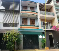 Cho thuê nhà NB Tân Sơn Nhì Q.Tân Phú 79m² -3TẦNG- 20Triệu