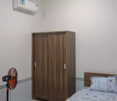 cho thuê căn hộ dịch vụ mới xây tầng trệt Full nội thất sau lưng tòa nhà mobiphone
