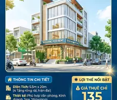 CHO THUÊ TOÀ NHÀ MẶT TIỀN ĐƯỜNG VÕ VĂN NGÂN, THỦ ĐỨC - VỊ TRÍ ĐẮC ĐỊA, GIÁ CHỈ 135 TRIỆU/THÁNG!