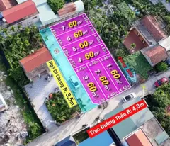 BÁN ĐẤT PHÂN LÔ PHỤC LỄ – THỦY NGUYÊN – DIỆN TÍCH 60,8M² – Ô TÔ TỚI ĐẤT – GIÁ 1,5 TỶ