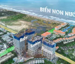BÁN CĂN HỘ 2 PHÒNG NGỦ ĐỘC QUYỀN VIEW CAO TẠI NEWTOWN DIAMOND – VỊ TRÍ VEN BIỂN ĐÀ NẴNG