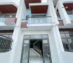 Bán nhà sổ hồng riêng thổ cư - mặt tiền đường thông kinh doanh - TT 600tr nhận nhà