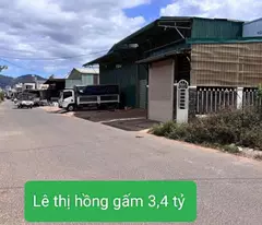 Bán 120 m2 đất mặt tiền đường Lê Thị Hồng Gấm- Liên Nghĩa -Đức Trọng-Lâm Đồng - 3.4 tỷ