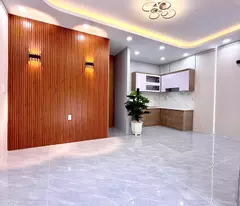 BÁN NHÀ 2 TẦNG TẶNG FULL NỘI THẤT QUẬN 12 - GIÁP GÒ VẤP - SÁT CV PM QUANG TRUNG -  NGANG 5.8M -