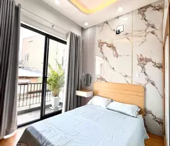 BÁN NHÀ 2 TẦNG TẶNG FULL NỘI THẤT QUẬN 12 - GIÁP GÒ VẤP - SÁT CV PM QUANG TRUNG -  NGANG 5.8M -