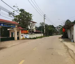 BÁN ĐÂT ĐỒNG BÈN – QUỐC OAI 451 m2,MT 13,5 M MẶT ĐƯỜNG NHỰA, 9 TỶ