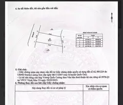 BÁN ĐÂT ĐỒNG BÈN – QUỐC OAI 451 m2,MT 13,5 M MẶT ĐƯỜNG NHỰA, 9 TỶ