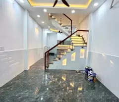 Nhà mới 2lầu/ST hẻm 154 Âu Dương Lân P3Q8 (P.Chánh Hưng)