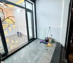 Nhà mới 2lầu/ST hẻm 154 Âu Dương Lân P3Q8 (P.Chánh Hưng)