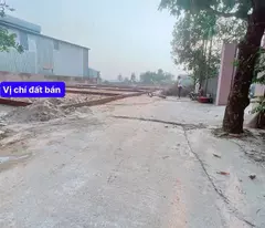 CẦN BÁN LÔ ĐẤT VỊ TRÍ CỰC TIÊM NĂNG , SÁT ĐƯỜNG TỈNH LỘ 418  ,DT - 87,8 M FUN THỔ CƯ  GIÁ NHỈNH 2