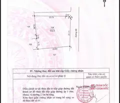 Bán đất thổ lúa vuông vức , đường beton xe 8 tấn xã Tân Bửu tdt 600m2 ( 150m2 thổ ) giá 6 tỷ