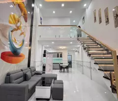 NHÀ 2 TẦNG MỚI TINH – TẶNG FULL NỘI THẤT – DỌN VÀO Ở NGAY - 51M2- GIÁ NHỈNH 3 TỶ