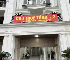 CHÍNH CHỦ CẦN CHO THUÊ MẶT BẰNG TẦNG 1 VÀ TẦNG 2 TẠI KHU ĐÔ THỊ LOUIS CITY ĐẠI MỖ, PHƯỜNG ĐẠI MỖ,