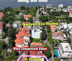 Bán Kín Khuôn Đất Đẹp Khu Vip Compound Eden nguyễn văn hưỡng ,Thảo Điền - Quận 2